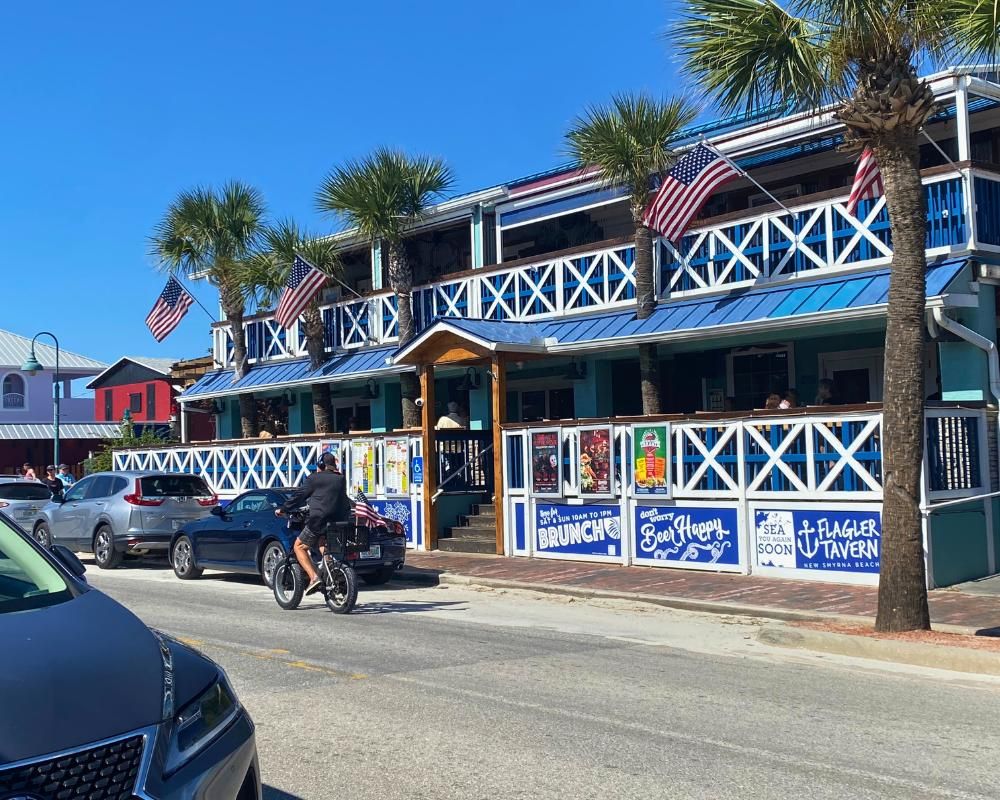 Flagler Tavern on Flagler Ave in New Smyrna Beach